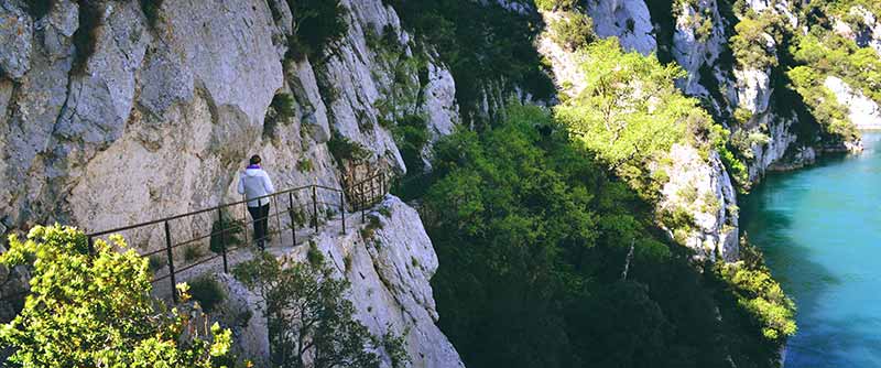 Les Basses gorges du Verdon